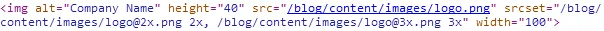 The Adaptive Image Rendered with the HTML Helper