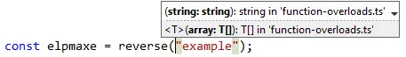 Function Overloads in TypeScript